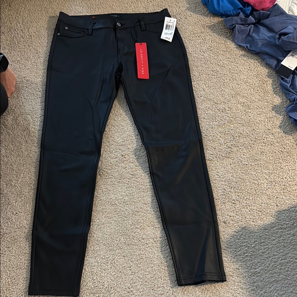 Celebrity Pink Black Skinny Jeans